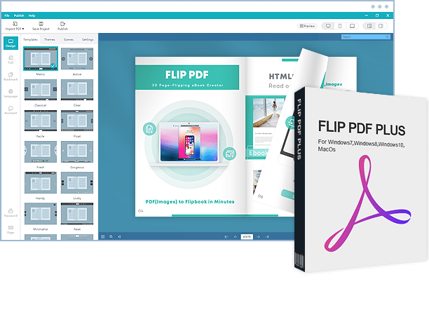 تظهر رساله demo في برنامج flip pdf professional بعد النضر