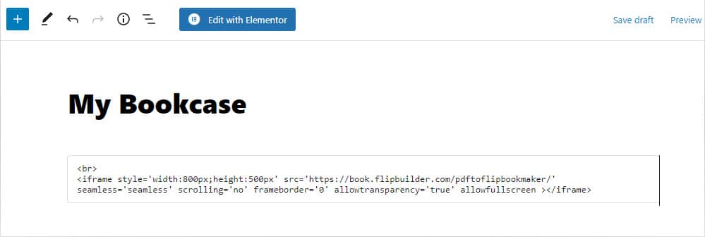 HTML dosyasına yapıştırın